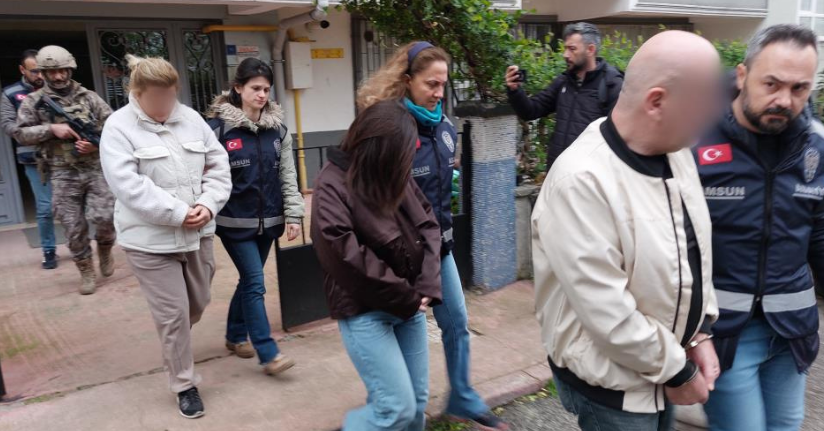 Samsun merkezli 'change' araç operasyonu: 45 gözaltı