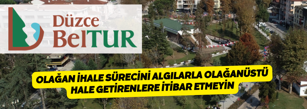 Olağan ihale sürecini algılarla olağanüstü hale getirenlere itibar etmeyin