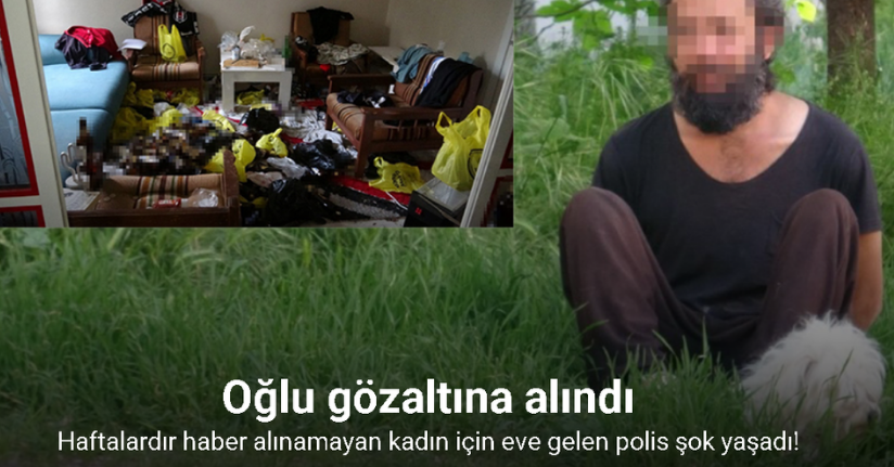 Anne ve oğlunun yaşadığı evde şüpheli ölüm
