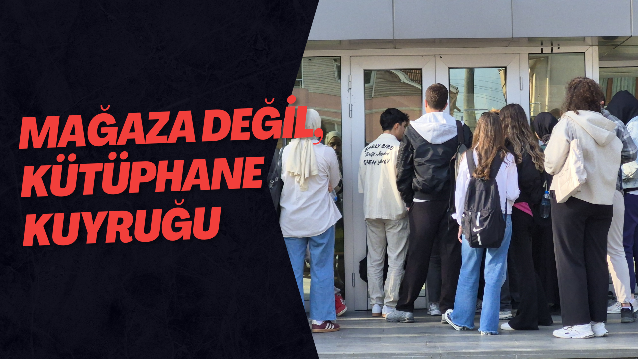 Mağaza Değil, Kütüphane Kuyruğu