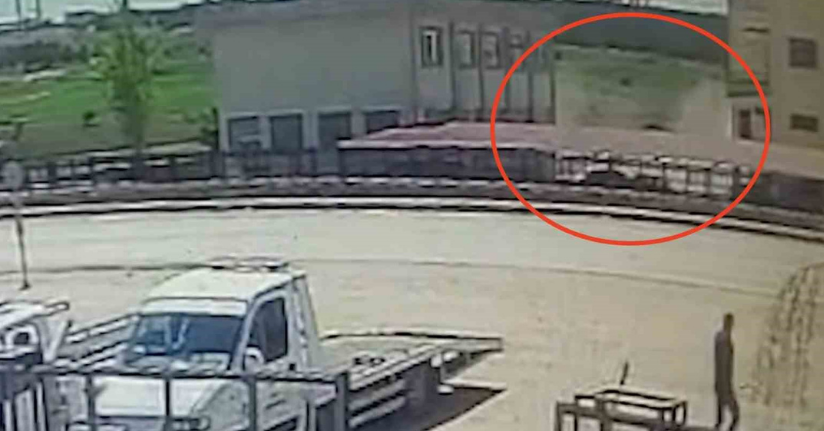 Çorum’da 8 işçinin yaralandığı un fabrikasındaki patlama kamerada