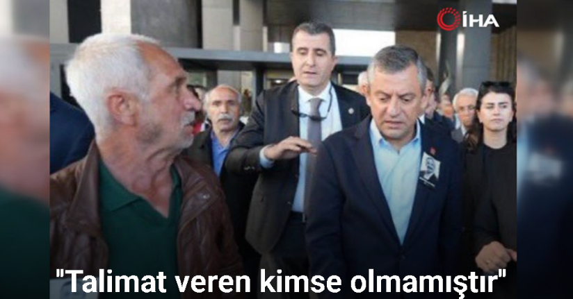 CHP Genel Başkanı Özel’i darp eden şüphelinin savcılıktaki ifadesi ortaya çıktı