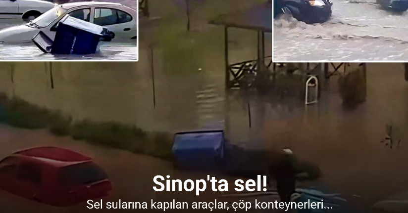 Boyabat’taki selden yeni görüntüler ortaya çıktı