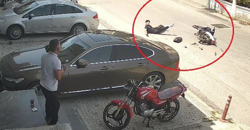 Kaza yaptığına pişman oldu: Hem yaralandı hem 60 bin lira ceza yedi