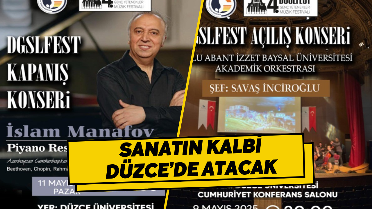 Sanatın Kalbi Düzce’de Atacak