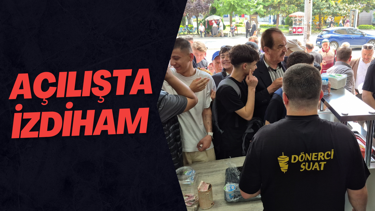 Açılışta İzdiham
