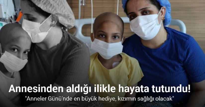 Annesinden aldığı ilikle hayata tutundu