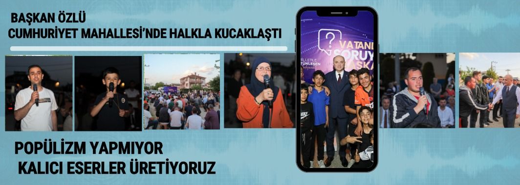 Başkan Özlü 