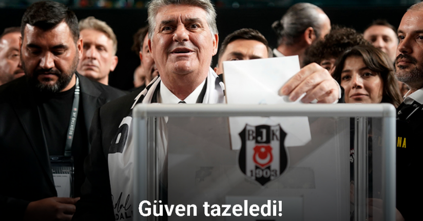 Beşiktaş’ta Serdal Adalı yeniden başkan seçildi