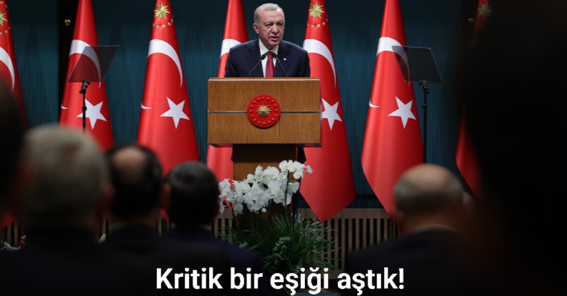 Cumhurbaşkanı Erdoğan: 'Terörün devreden çıkmasıyla her alanda yeni pencere açılacak'