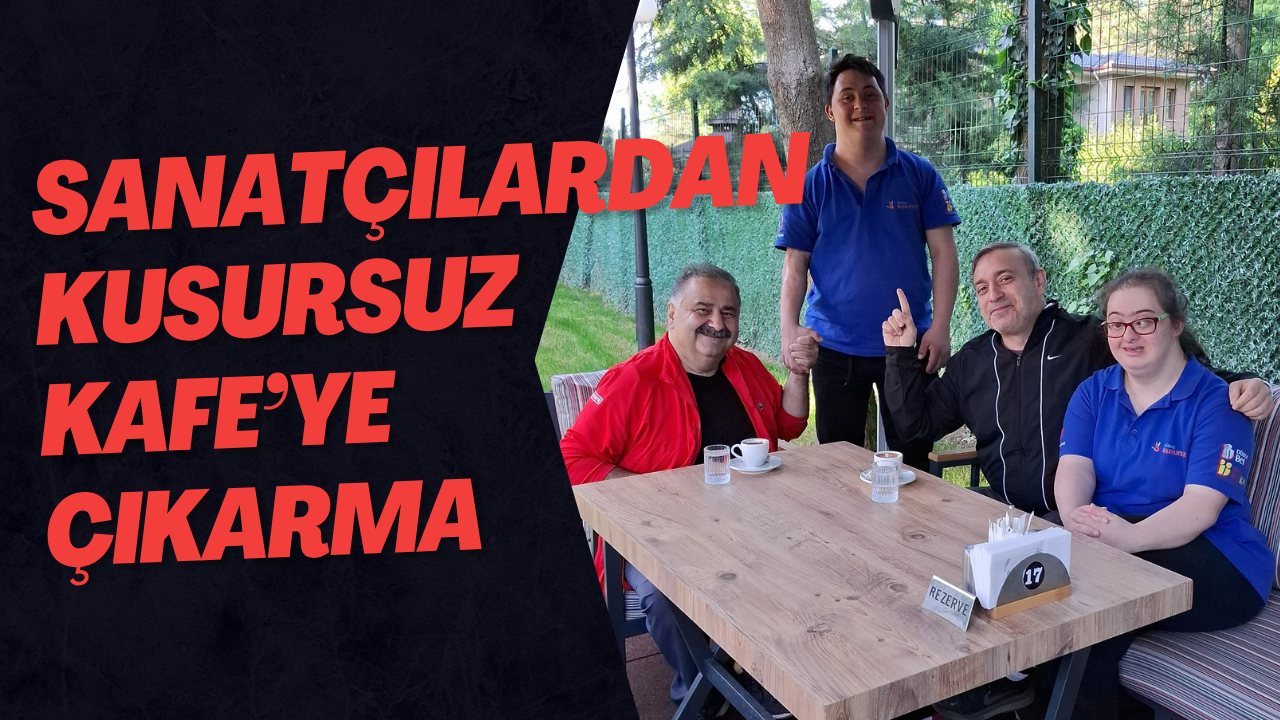 Sanatçılardan Kusursuz Kafe’ye Çıkarma