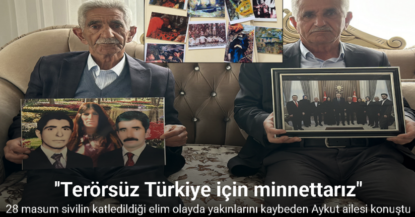28 şehit veren Aykut ailesi: 