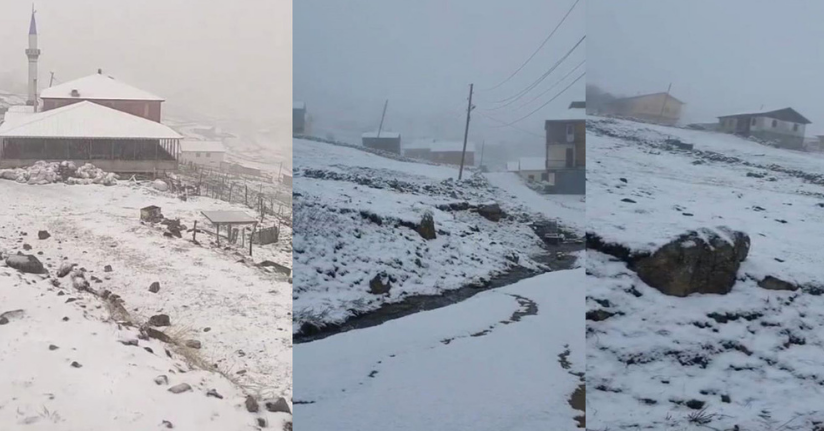 Doğu Karadeniz yaylalarında kış bitmiyor