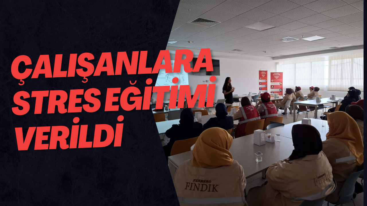 Çalışanlara Stres Eğitimi Verildi