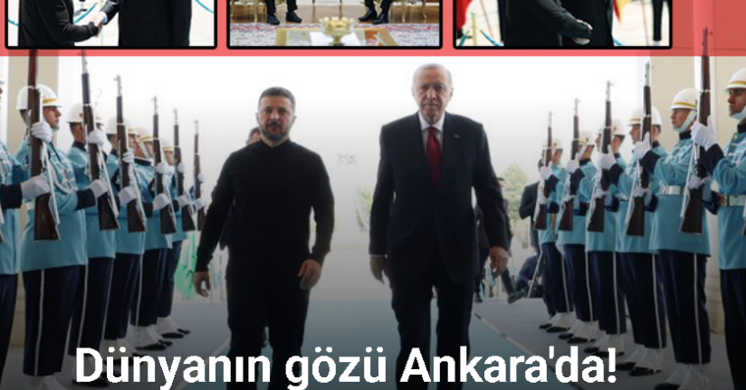 Cumhurbaşkanı Erdoğan, Ukrayna Cumhurbaşkanı Volodimir Zelenskiy ile bir araya geldi