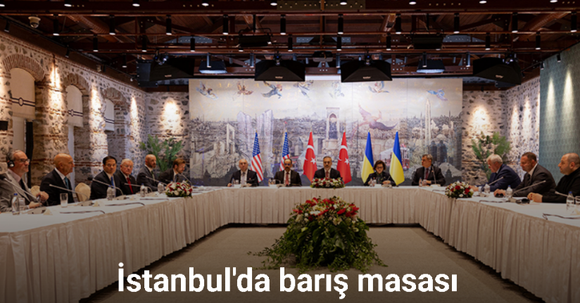 Türkiye -ABD-Ukrayna heyetleri arasındaki görüşme başladı