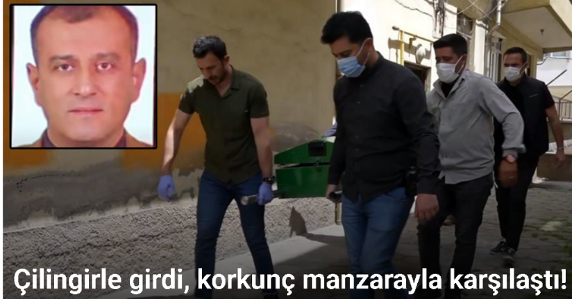 Çilingirle girdiği evde korkunç manzarayla karşılaştı