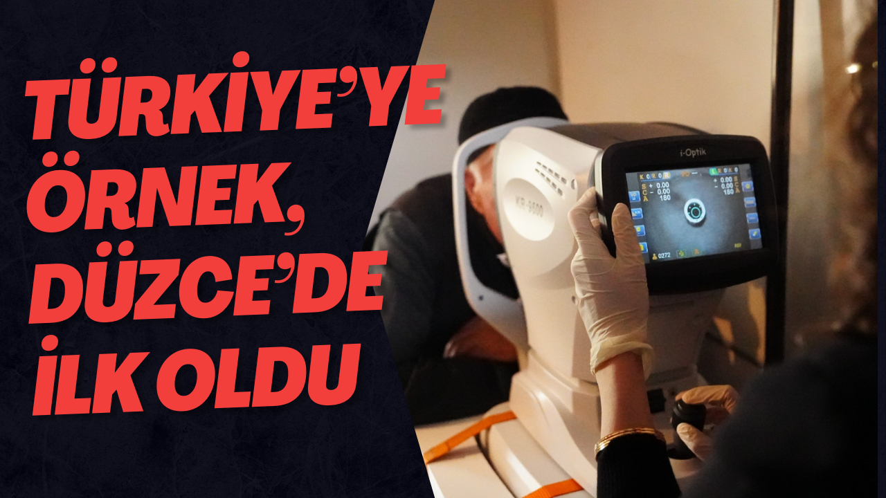 Türkiye’ye Örnek, Düzce’de İlk Oldu