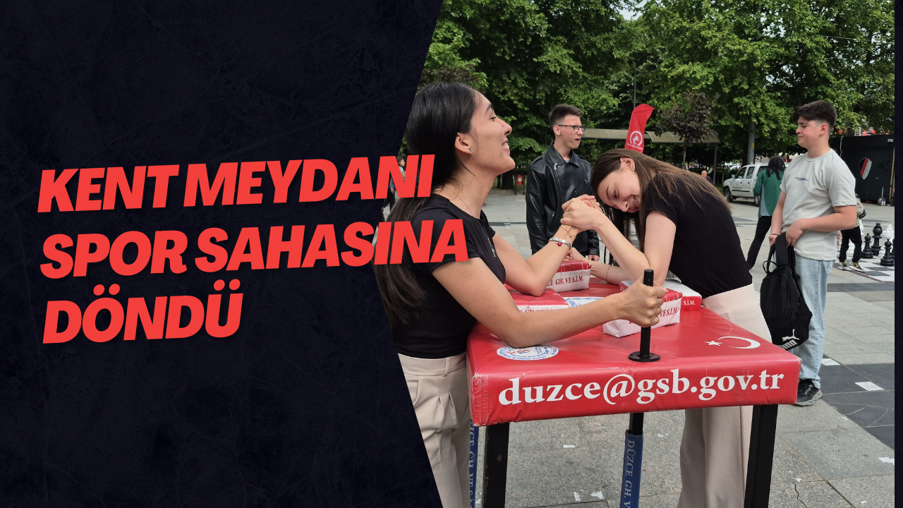 Kent Meydanı Spor Sahasına Döndü