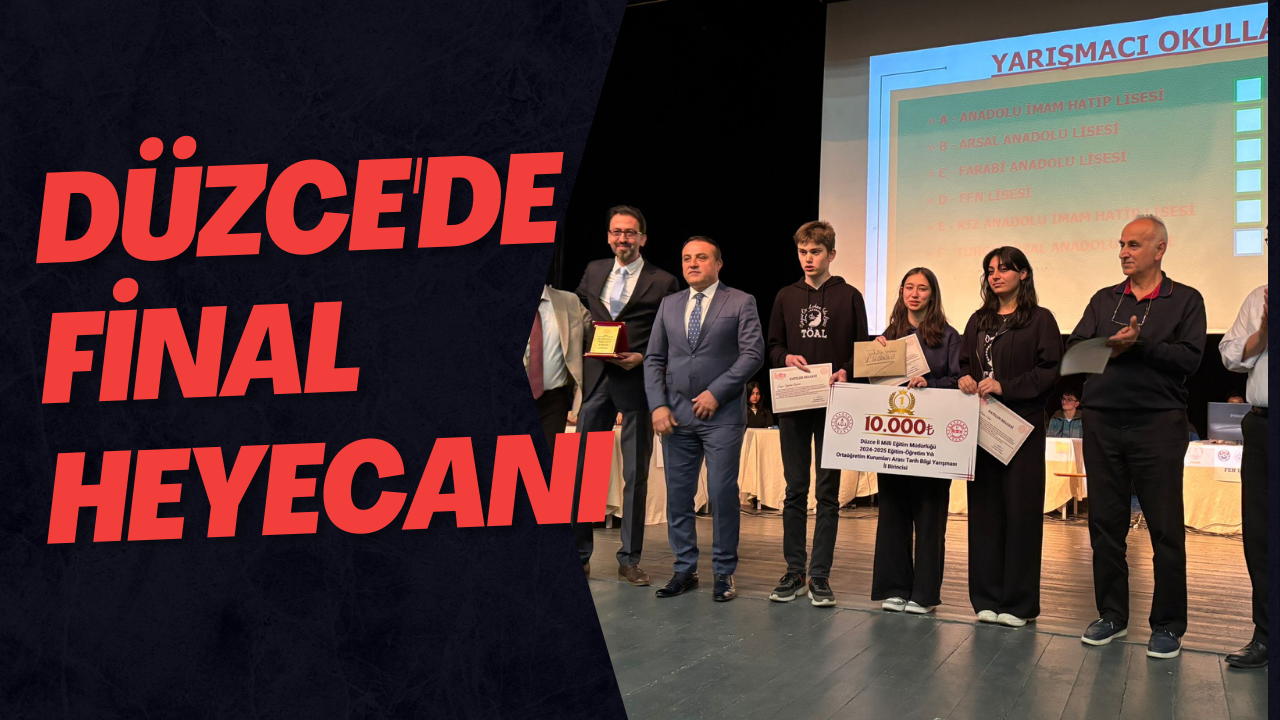 Düzce'de Final Heyecanı