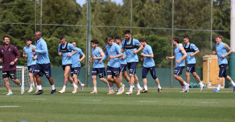 Trabzonspor, Samsunspor maçı hazırlıklarını sürdürdü