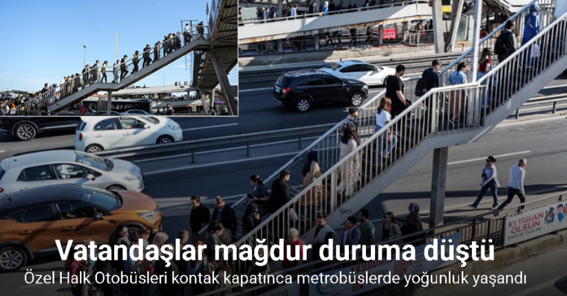Özel Halk Otobüsleri kontak kapattı