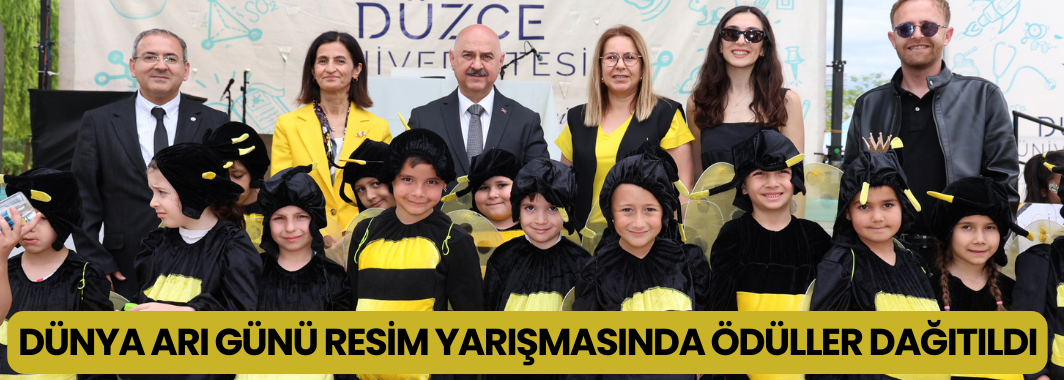 Dünya Arı Günü Resim Yarışmasında Ödüller Dağıtıldı