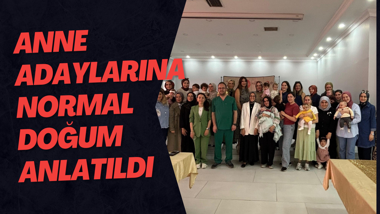 Anne Adaylarına Normal Doğum Anlatıldı