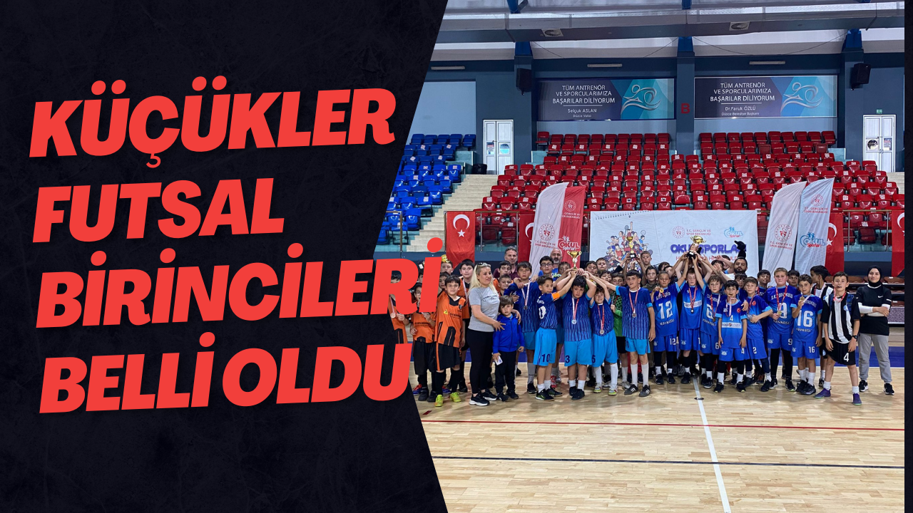 Küçükler Futsal Birincileri Belli Oldu