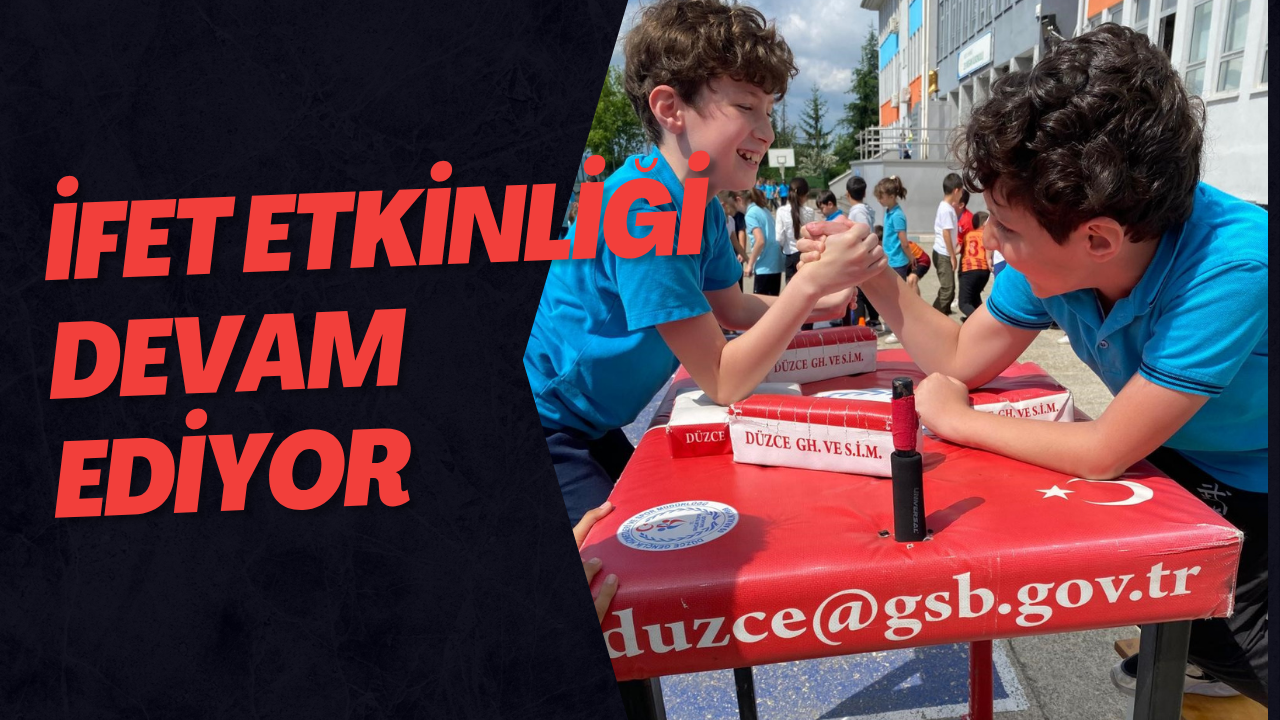 İFET Etkinliği Devam Ediyor