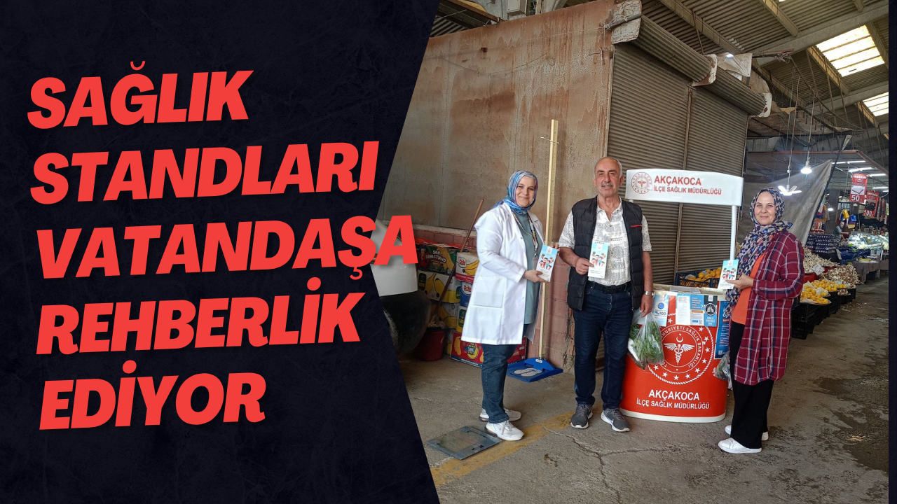 Sağlık Standları Vatandaşa Rehberlik Ediyor