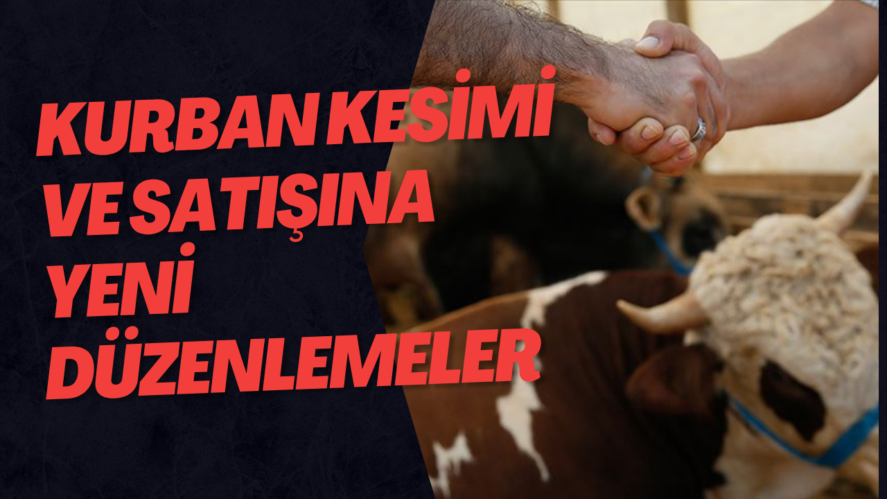 Kurban Kesimi ve Satışına Yeni Düzenlemeler