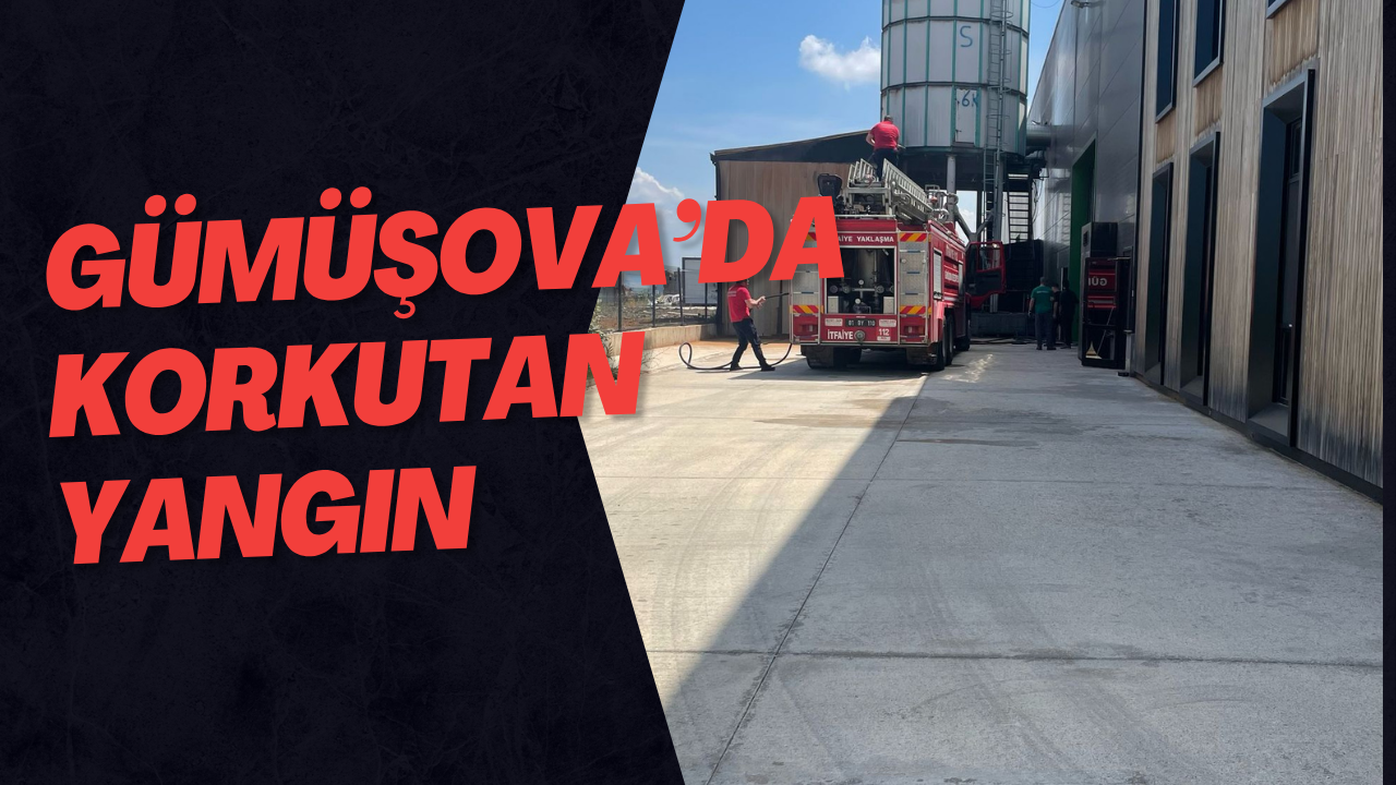 Gümüşova’da Korkutan Yangın