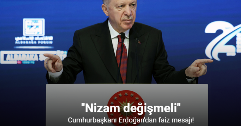 Cumhurbaşkanı Erdoğan: 