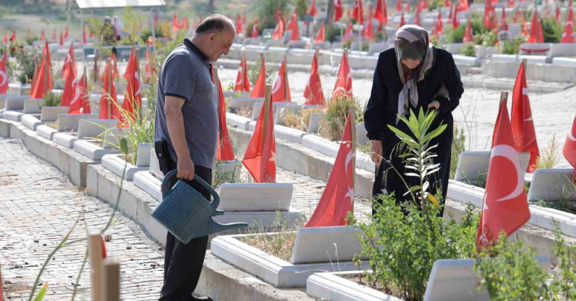Kahramanmaraş’ta buruk bayramlaşma