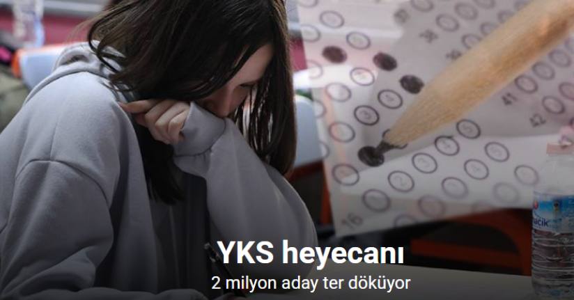 YKS heyecanı