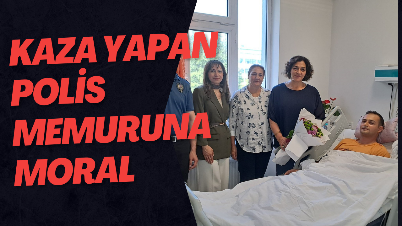 Kaza Yapan Polis Memuruna Moral