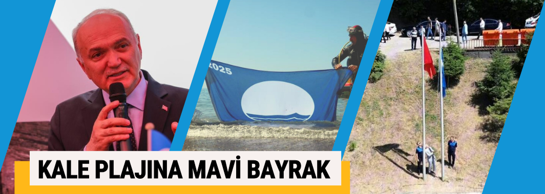 Akçakoca Kale Plajı’na mavi bayrak