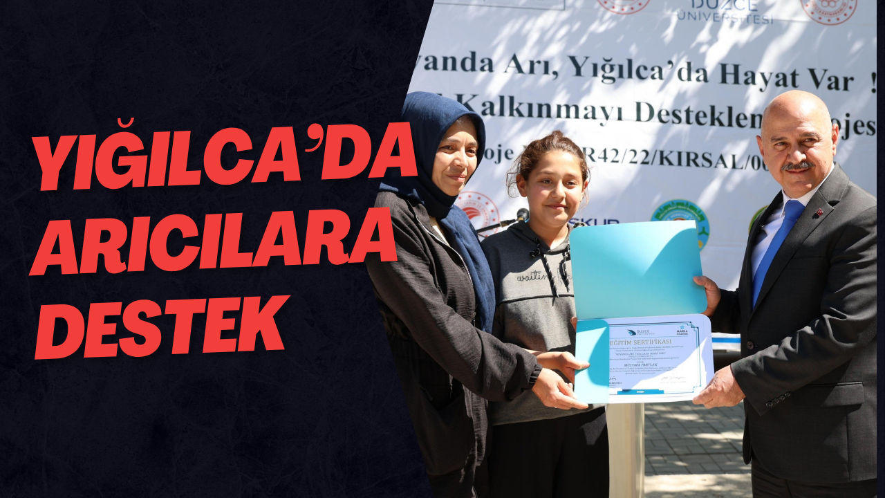 Yığılca'da Bal Dolum Tesisi Ve Arı Ürünleri Satış Mağazası Açıldı
