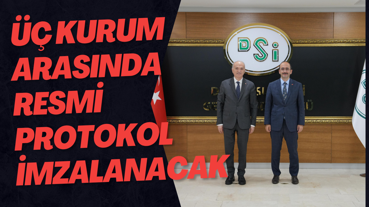Üç Kurum Arasında Resmi Protokol İmzalanacak