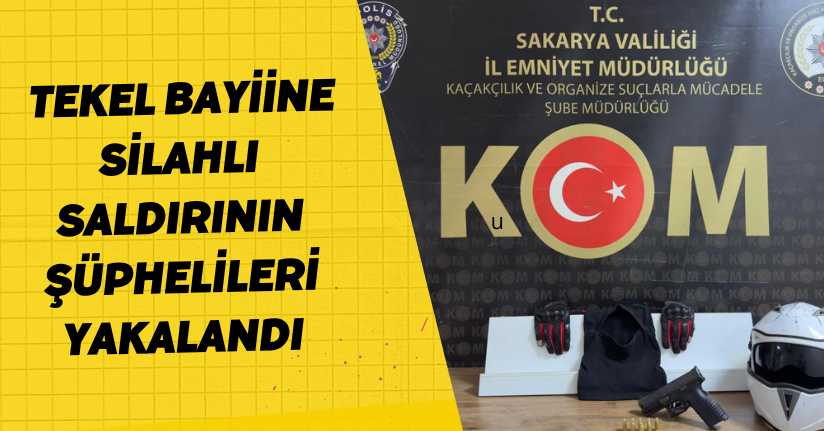 Tekel bayiine silahlı saldırının şüphelileri yakalandı