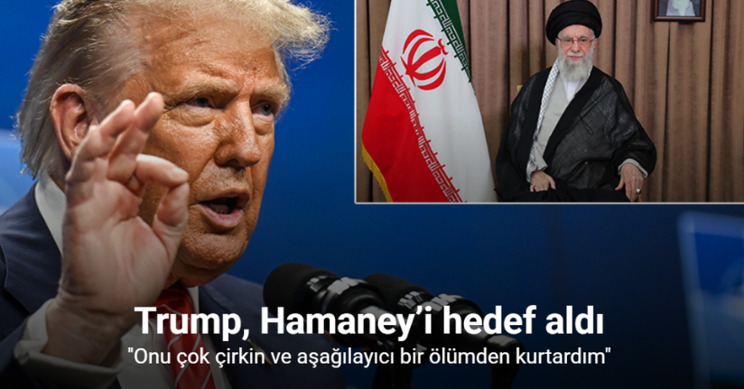 Trump’tan İran’ın dini lideri Hamaney’e: 