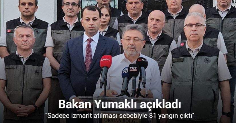 Bakan Yumaklı: 