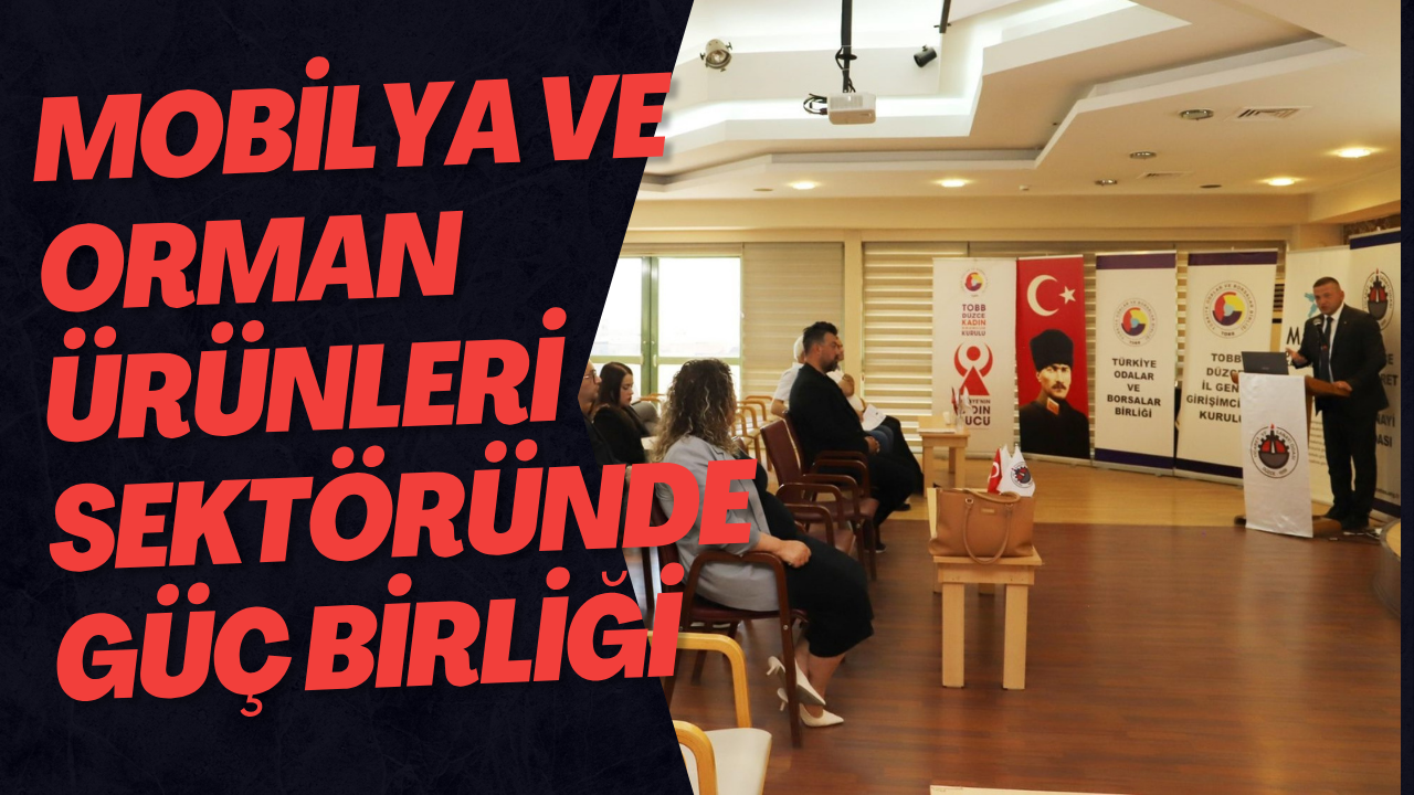 Mobilya ve Orman Ürünleri Sektöründe Güç Birliği