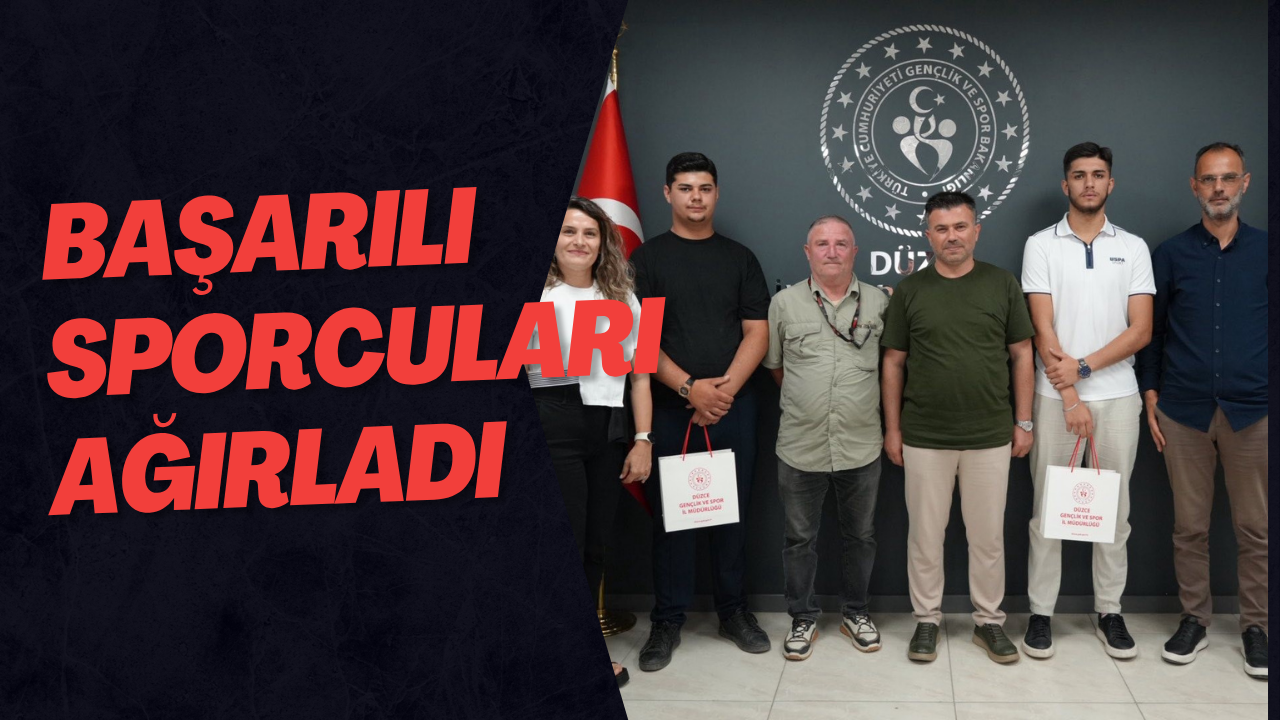 Başarılı Sporcuları Ağırladı