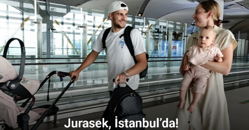 Beşiktaş’ın anlaşmaya vardığı David Jurasek, İstanbul’da