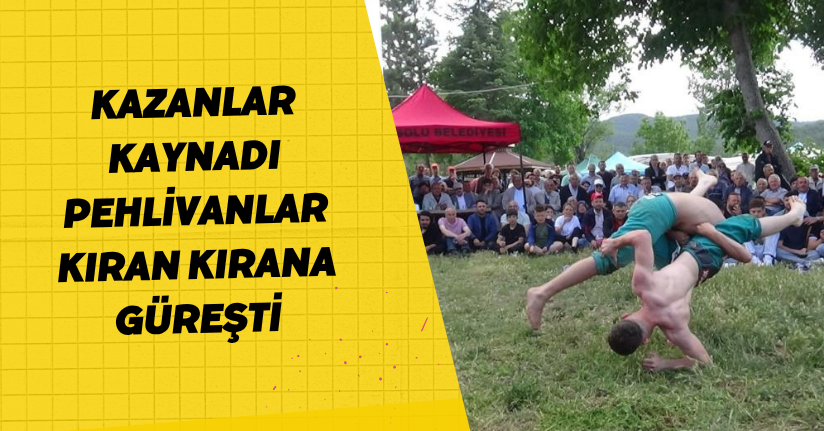 Bolu'da 200 yıllık geleneğe yoğun ilgi