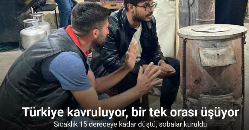 Türkiye’nin birçok ili sıcaktan kavrulurken 1940 rakımlı Karlıova’da kış yeniden geldi