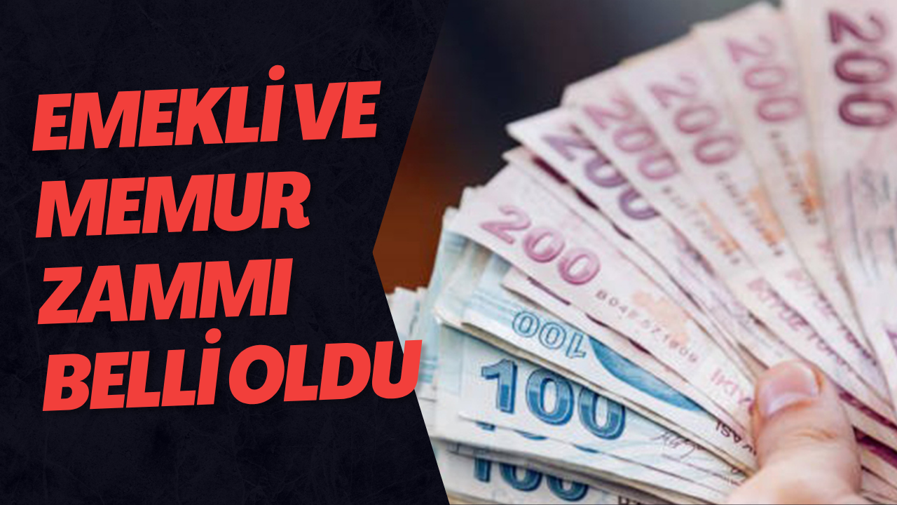 Emekli Ve Memur Zammı Belli Oldu