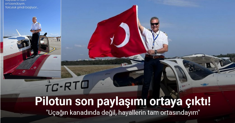 Pilotun son paylaşımı, 